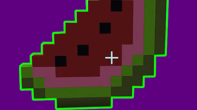 Como Fazer Uma Melância No Minecraft Em Pixel Art