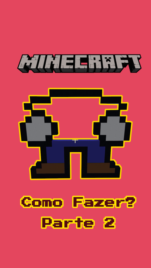 Como Fazer O Super Mario No Minecraft em Pixel Art - Parte 2