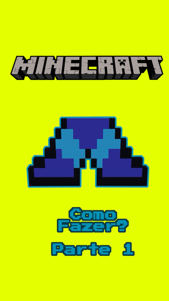 Como Fazer O Megaman Em Pixel Art No Minecraft - Parte 1