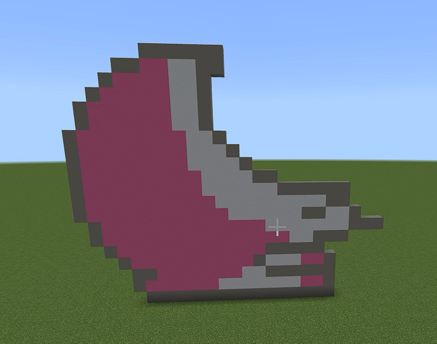 Como Fazer o Coelhinho da Páscoa no Minecraft em Pixel Art - Parte 1
